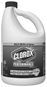 Clorox bleach to sanitize RV holding tanks