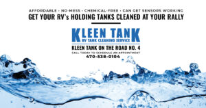 Kleen Tank on the Road No. 4. Cleaning RV holding tanks near you. Call 470-538-0104 to schedule today.