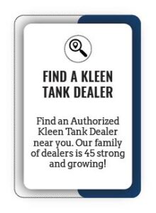 Find an Authorized Kleen Tank Dealer