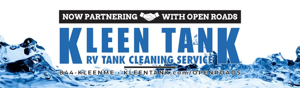 Kleen Tank partners with Open Roads in an exclusive Open Roads VIP Member benefit